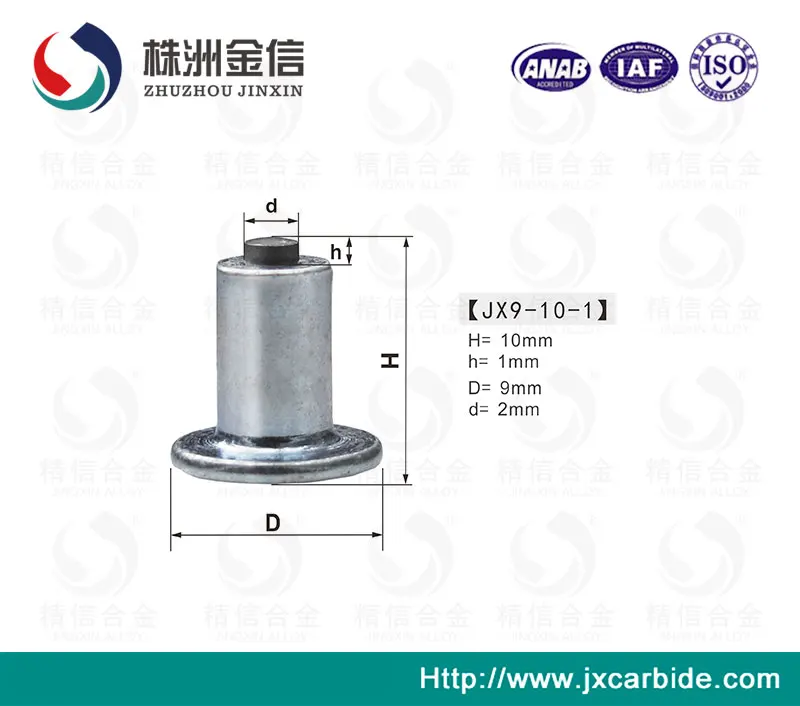 winter tire studs for the tire Jinxin Studs JX9-10-1 Carbide Snow dual sport studs