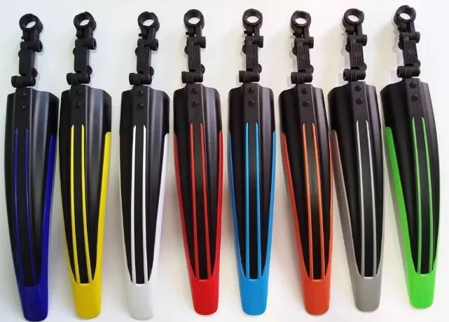 Adjustable Bicycle Fenders FullCover Thicken Front Rear Mud Guard Cycling Plastic Mudguard For Kids Bike Plastic Parts