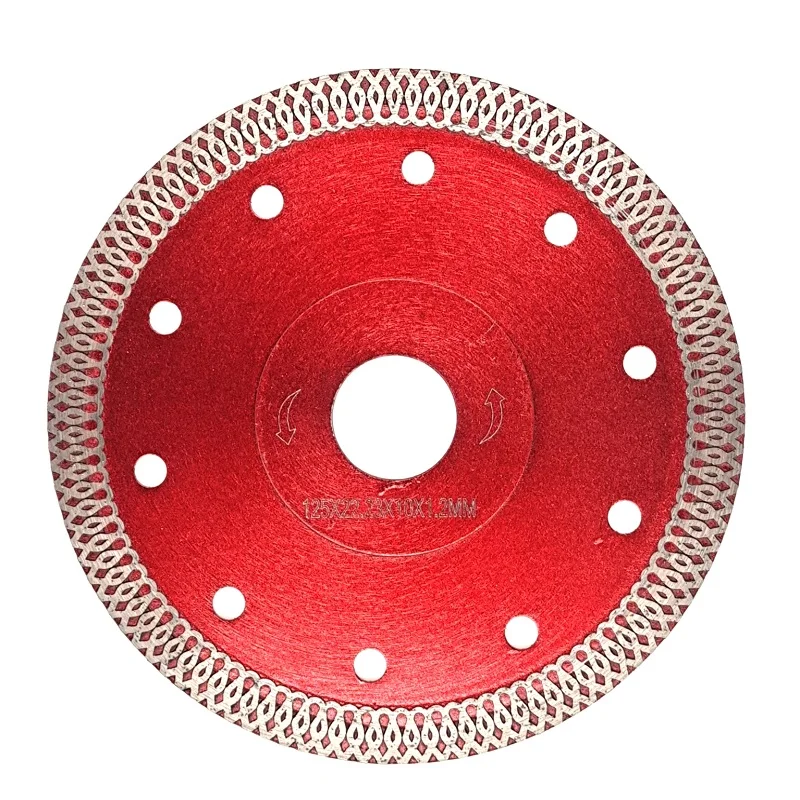 125 Ceramic Tile Cutting Sheet Net Wave Hot Sale Disc Cutting Diamond Blade Saw Cutting Disc
