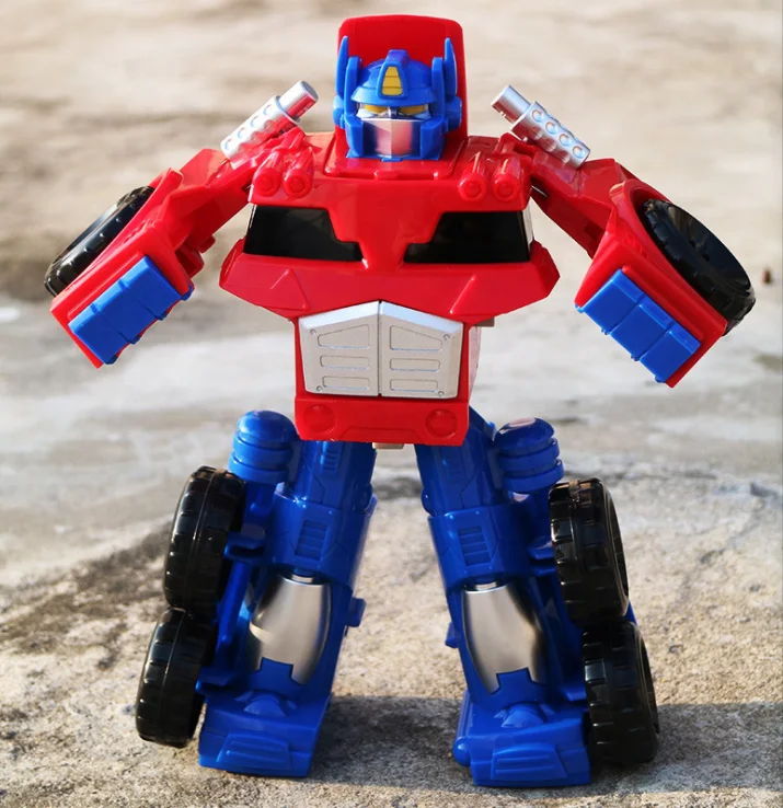 Easy Deformed Car Toy  Super Commander Big Transform Robot High Quality Deformation Robot for Boys Santa Changeable Trans Gift