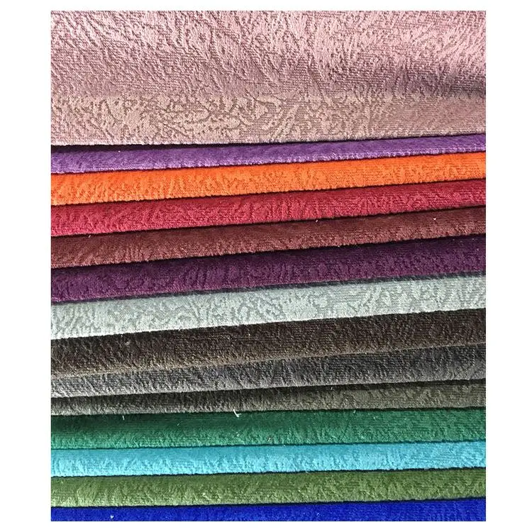 Various colors 100% Polyester hometextile fabric for sofa /cars / curtain / furniture