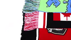 2018 Custom election polyester scarf with logo