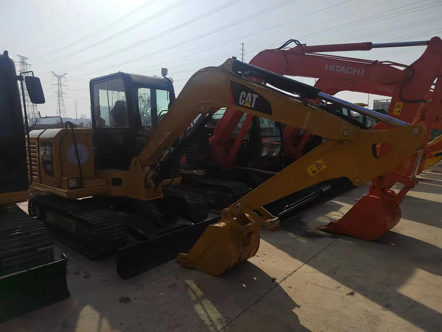 Используется CAT 306E мини-экскаватор хорошее состояние двигателя Kubota 306 307 308 для продажи