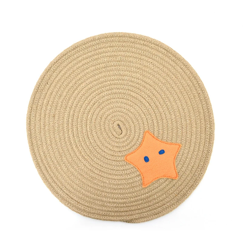 china supplier amazon hot selling hemp rope pet toy scratching pad board for cat