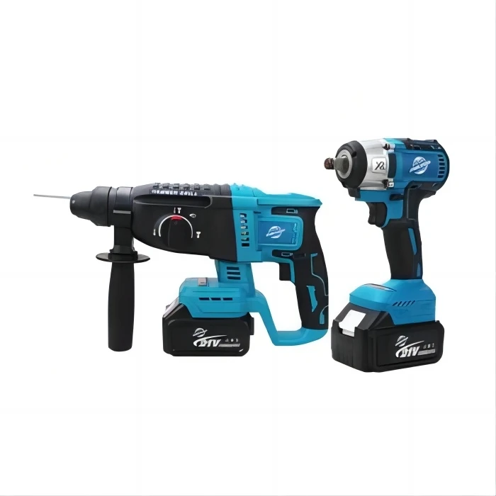 New Arrival Cordless 4 Multi-function Power Tools Combination Kit Lithium Battery Powered Electric Tools Set