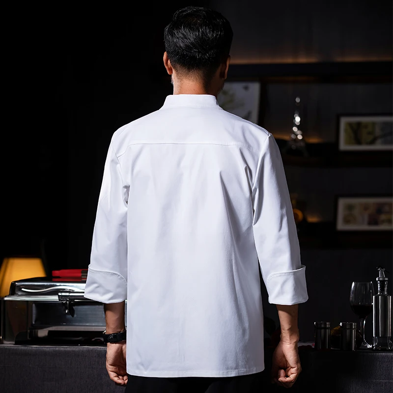 Short Sleeved work Shirt M-3XL Summer Chef Uniforms Breathable Unisex Men Women Chef Jackets Sushi Uniform KitchenWork Clothes