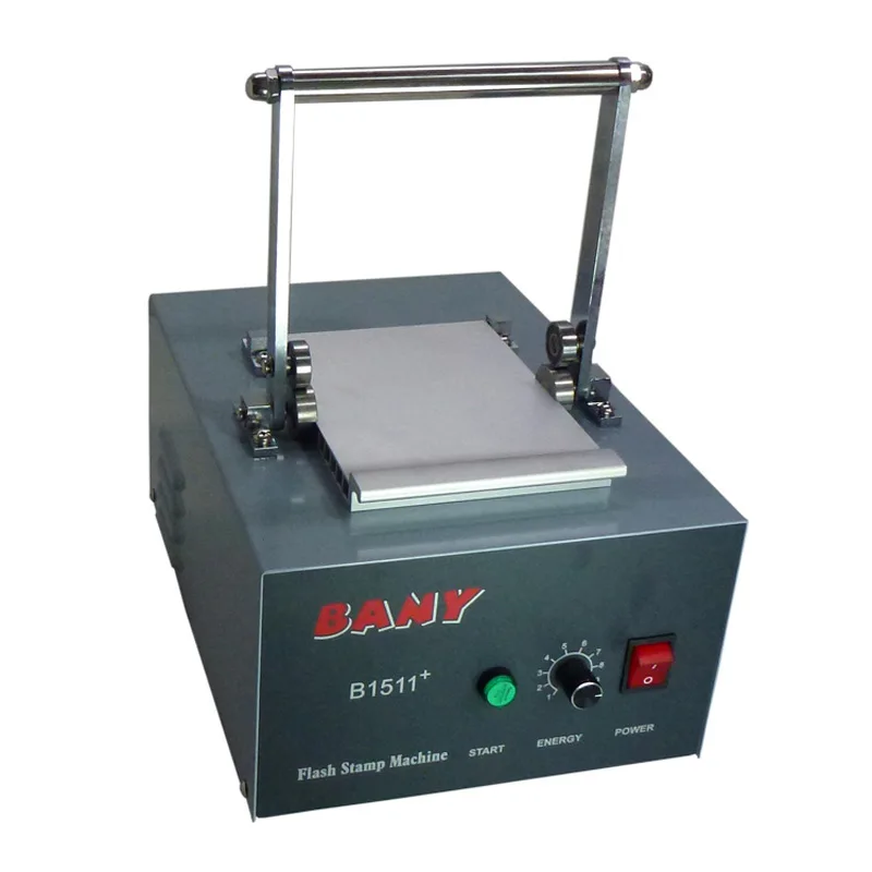 Factory BANY Series B1511+ Enhanced Temperature Controller Photosensitive Seal Fast Exposure Flash Stamp Making Machine