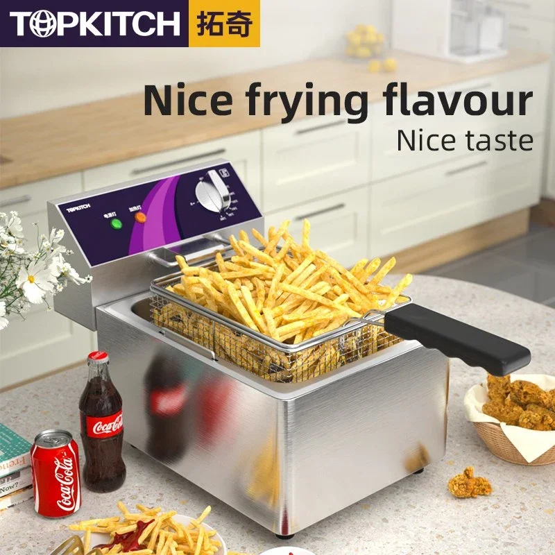 Topkitch Brand OEM ODM Factory Made Nice Cooking Experience Industrial Kitchen Equipment Onion Fryer
