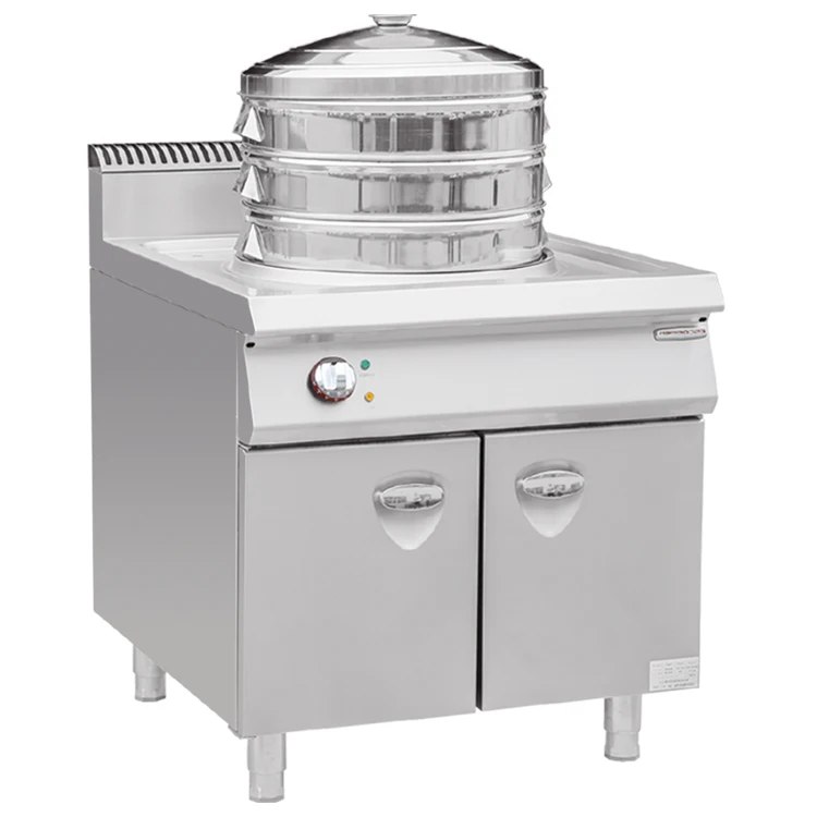 Commercial Stainless Steel Electric Style Work Steamers with Cabinet Stainless Steel,metal Electric Stove with Water Valve 9KW