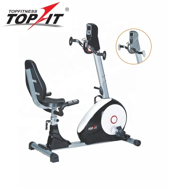 Лучший ленивый велотренажер TOPFIT лежачий велосипед с быстрым сроком доставки