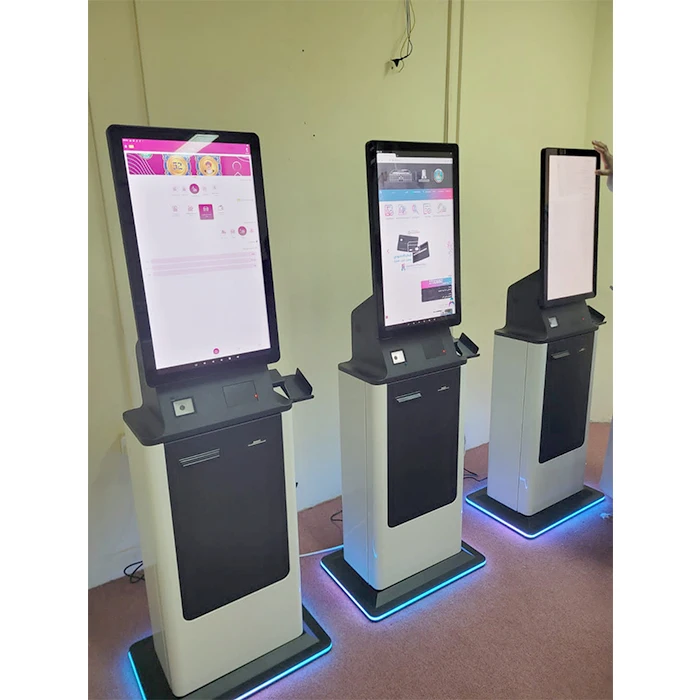 Crtly Ticket Machine Touch Kisok Cash Exchange Machine Currency Exchange Machineatm Machine Withdrawal Payment  Cash Acceptor