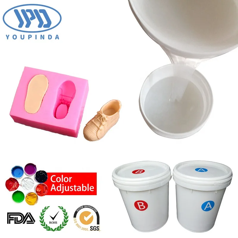 Friendly environment liquid silicone colorless transparent YPD silicone rubber