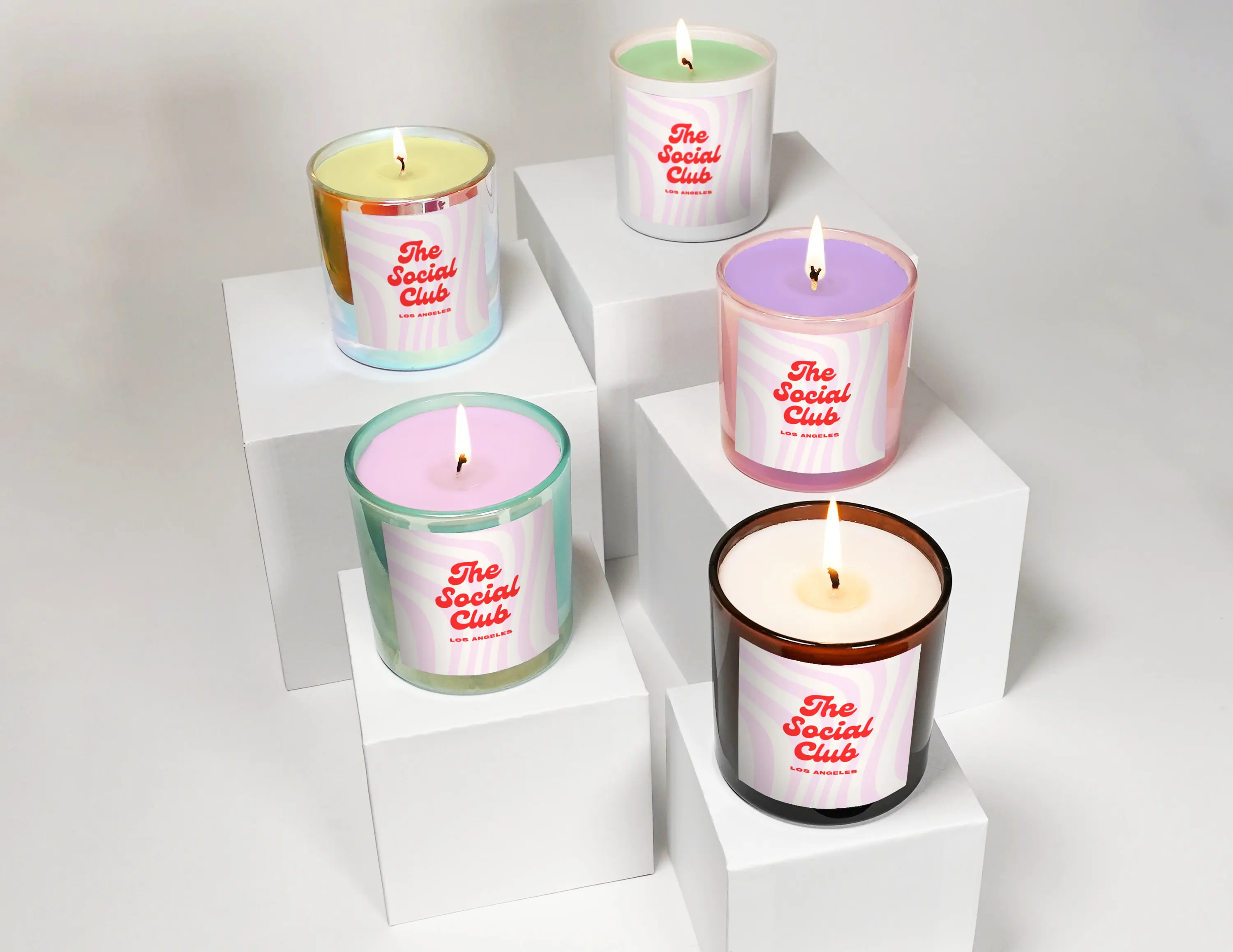 Wanhua High Quality Custom Design Soy Wax Candle Bulk for Adults