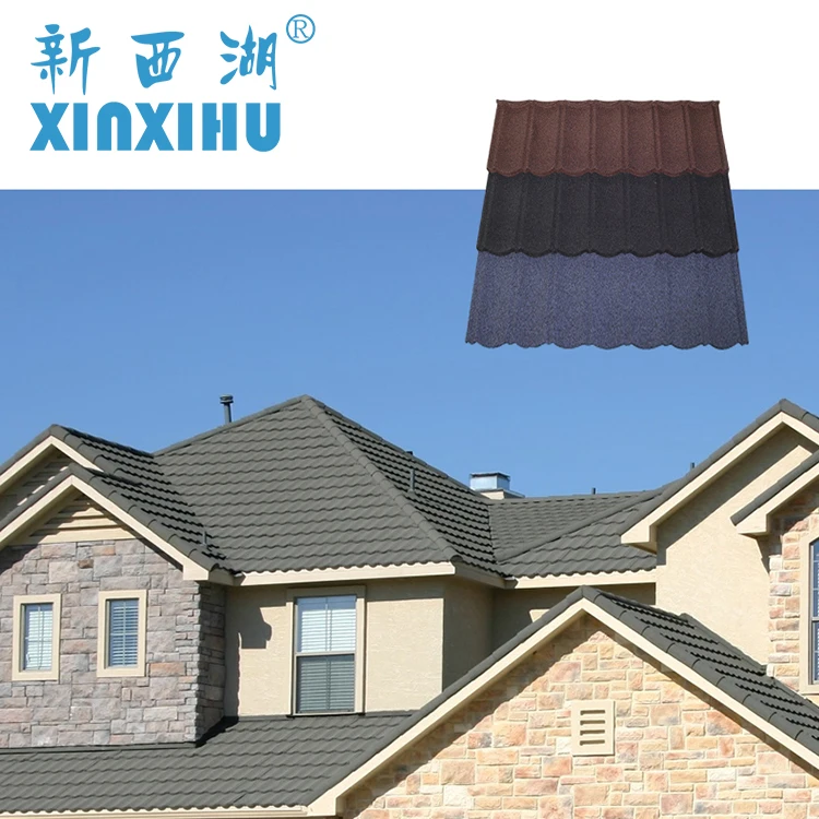 2020 дешевые металлические алюминиевые кровельные листы цена Al-zinc песок с покрытием черепицы