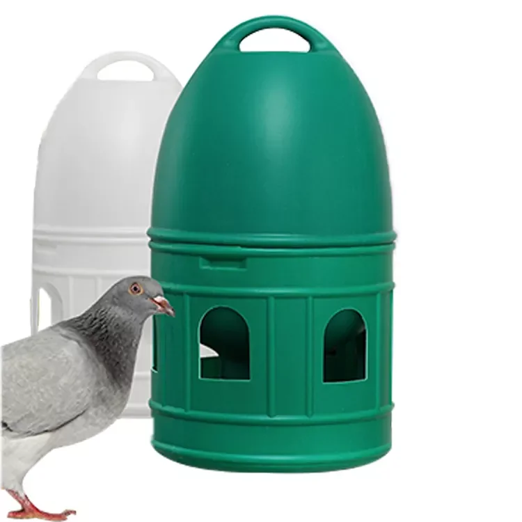 Plastic automatic pigeon drinker water drinking feeder 1L 3L 5L 10L green white pigeon supplies