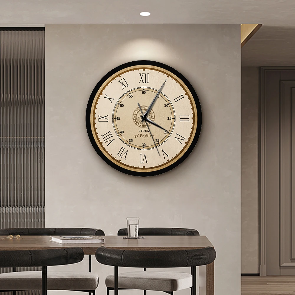 Modern Living Room Clock Wall Decoration Art Creative Quartz Home Luxury
