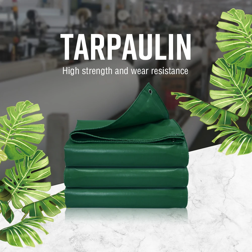 
Sun Shade Pvc Polyester Tear Resistant Rain Prevent Tent Laminated 0.43Mm 650gsm Waterproof Tarpaulin 