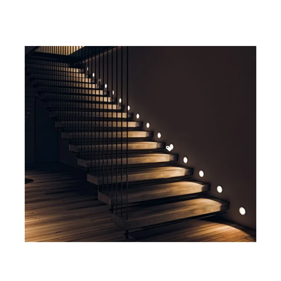 Prima Carbon Steel Round glass stairs/modern stainless steel curved stairs