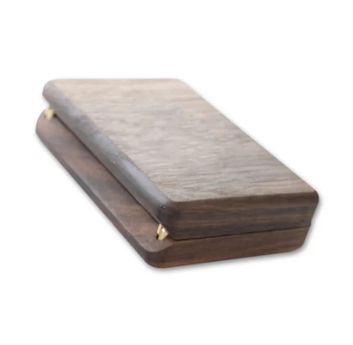 Luxury walnut wooden gift box of usb flash drive