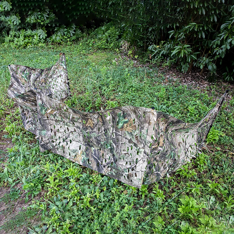 Durable Quick to Install  Customizable Camouflage Mesh Hunting Turkey Blind