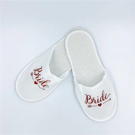 Wedding party wedding slippers for guests greet the new bridesmaid bronzing gift gift gift supplies