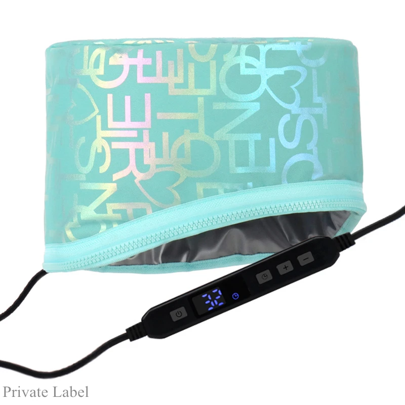 Hair Heat Transfer Steaming Cap Drying Styling Heat Cap Hair Microwavable Heat Hat for Steaming