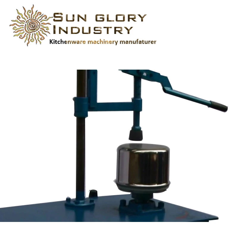 Sun glory manual sander sun ray bottom finishing sander for cookware cookware