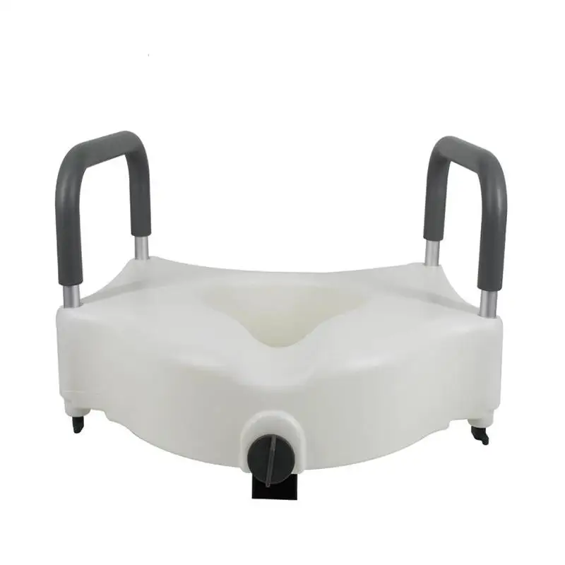 Raised Toilet Seat with Lid 300 Lbs Heavy Duty Elevated Toilet Seat with Tightening Clamps Raised Toilet Seats