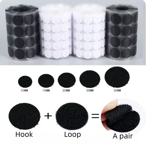 Высококачественные нейлоновые клейкие ленты для крепления монет самоклеящиеся липучки мебели