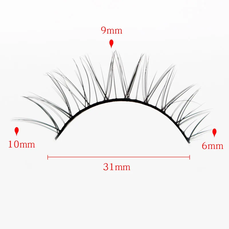 OEM False Eyelashes Factory 5 Pairs False Eyelashes Premium Fiber Natural False Eyelashes Wholesale