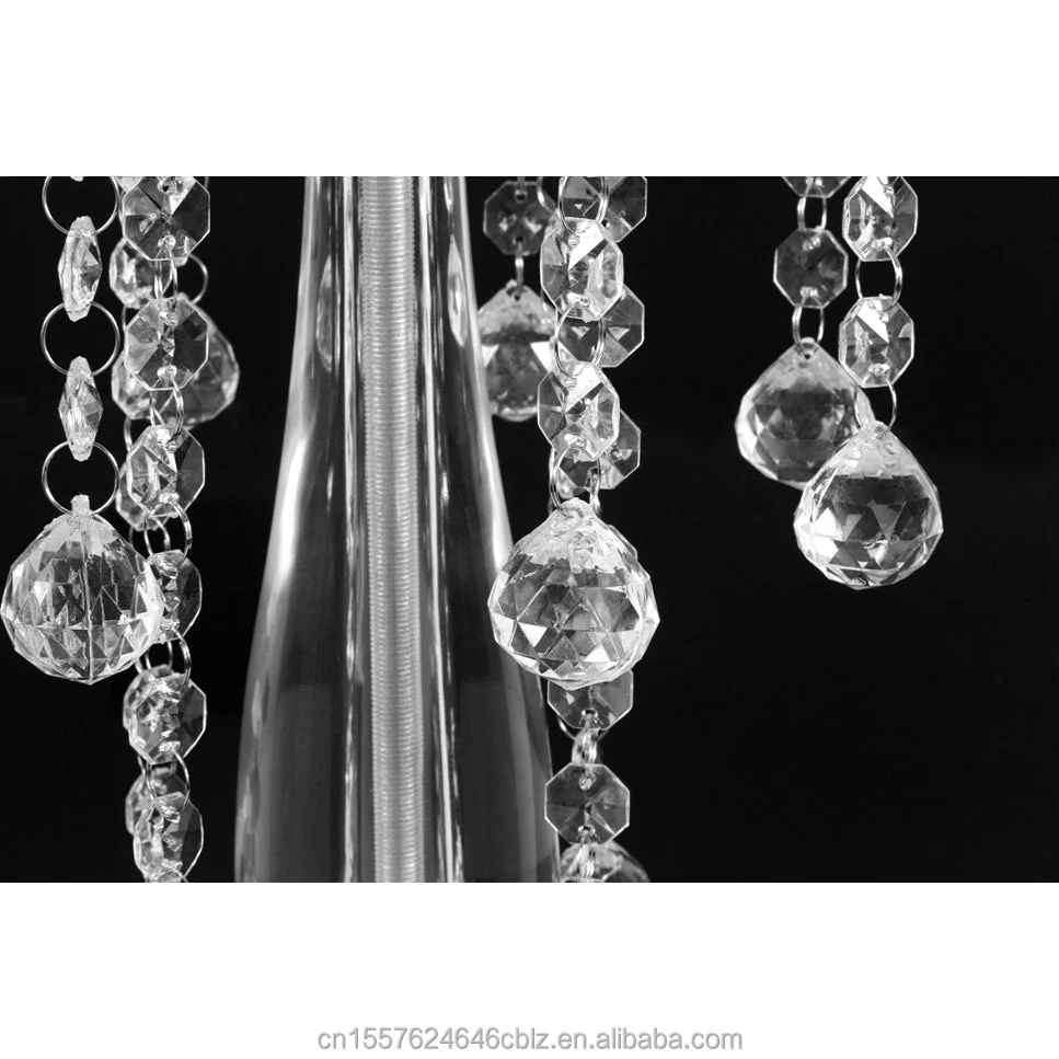 ZM014 Elegant Set of 4 Gold Flower Centerpiece Pedestal Stands - Perfect for Wedding and Event Table Decor