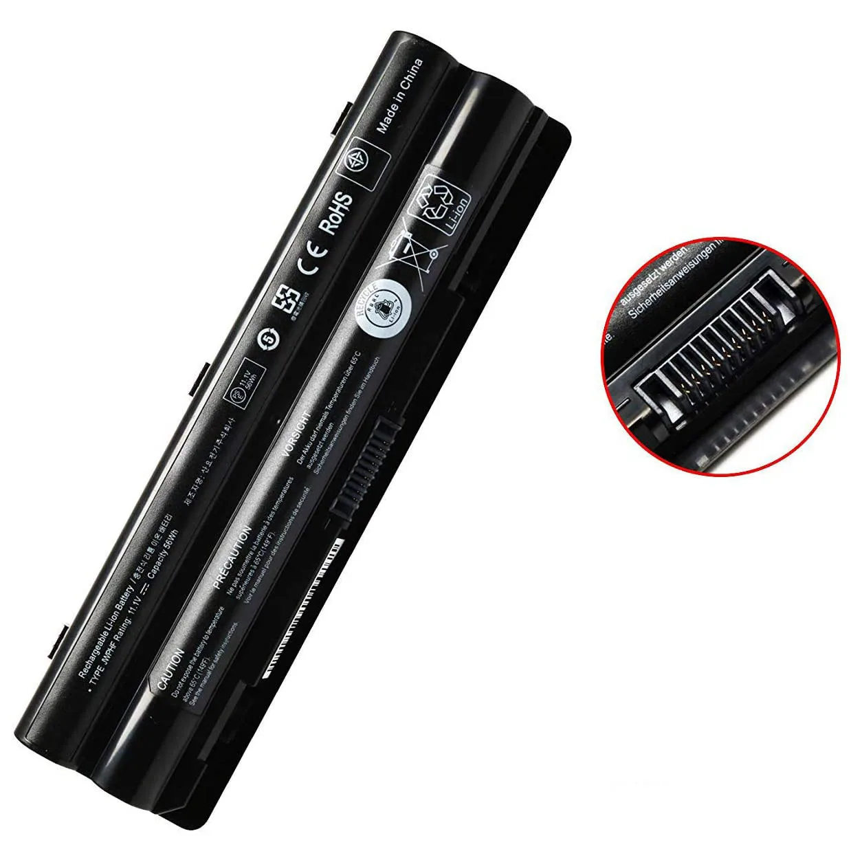 Laptop Battery for Dell XPS 14 15 17 L401X L501X L502X L521x 17 L701X 312-1123 J70W7
