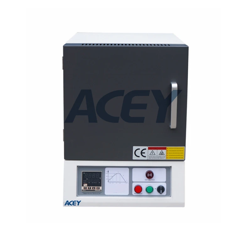 High temperature 1400C heat vacuum laboratory muffle furnace