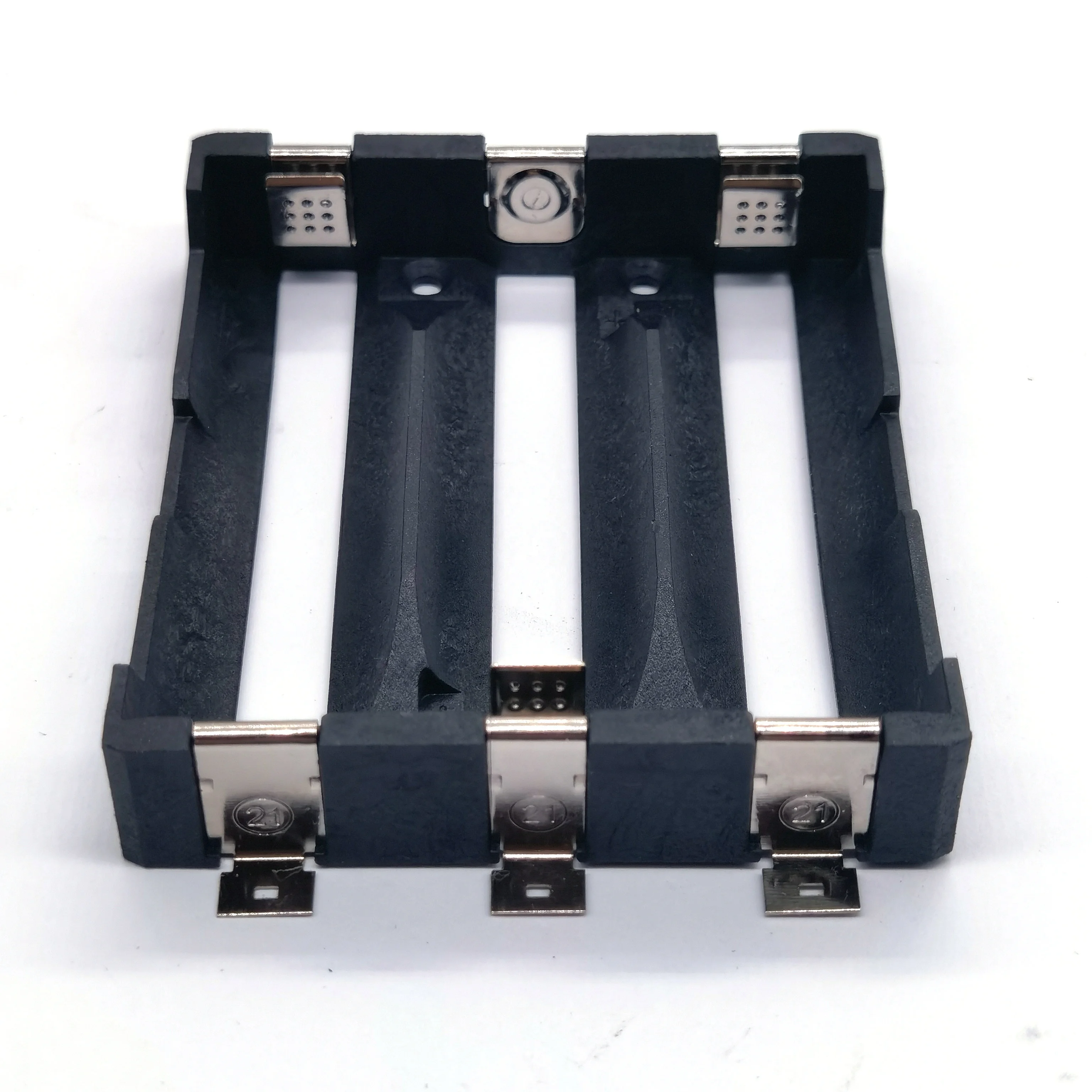 Three 3*21700 battery holder  case  box with Surface Mounting(SMT)