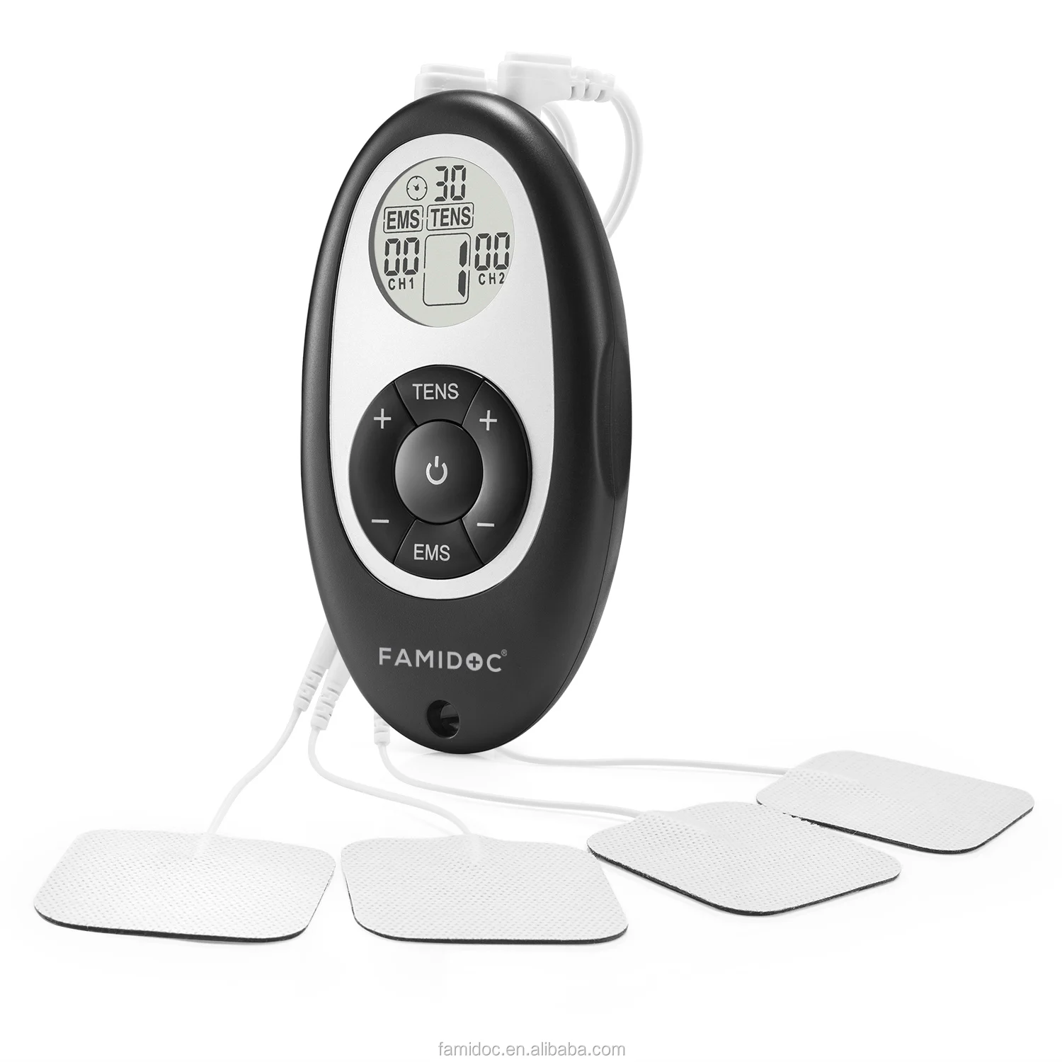 FAMIDOC Body Pain Relief Physical Therapy Equipment Physiotherapy Massage Electric Muscle Stimulator TENS Pulse Therapy Machine