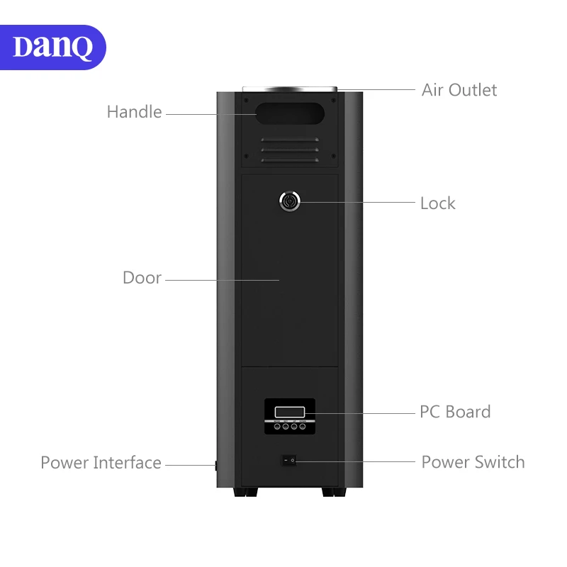 DANQ Premium Quality Home Fragrance Air Freshener Dispenser Perfume Scent Diffuser Air Freshener Indoor