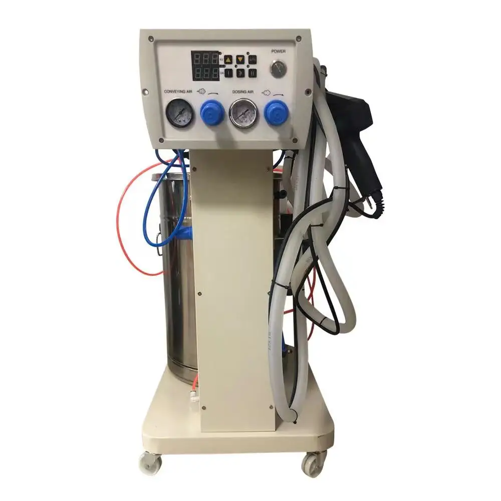 Manual Electrostatic Paint Machine Powder Coating Spray Equipment Powder Coating Spraying Gun for Metal Surface Ours900