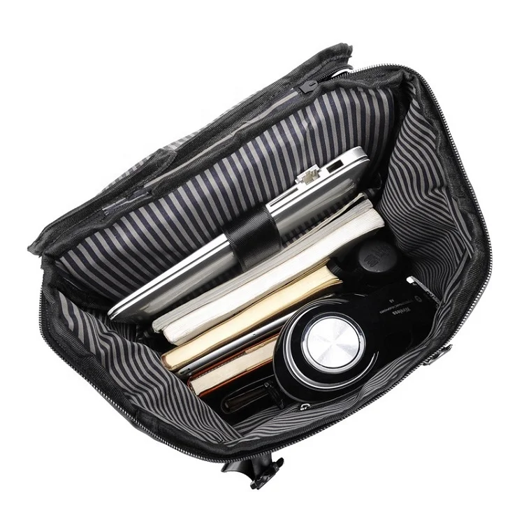 1 Piece Waterproof Sports Travel Mens Foldable High Quality Usb Rolltop Fashion Laptop Nylon Backpack Bag for Men School