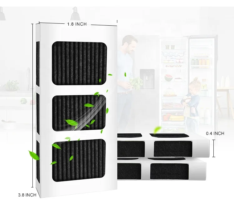 
 Фильтр воздуха холодильника с активированным углем, совместимый с 242047805,4582822,5303918847,AP6285787  