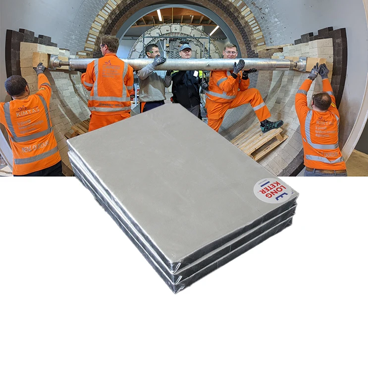 The vacuum Microporous insulation board is made of high temperature insulating material and is used in heating furnaces