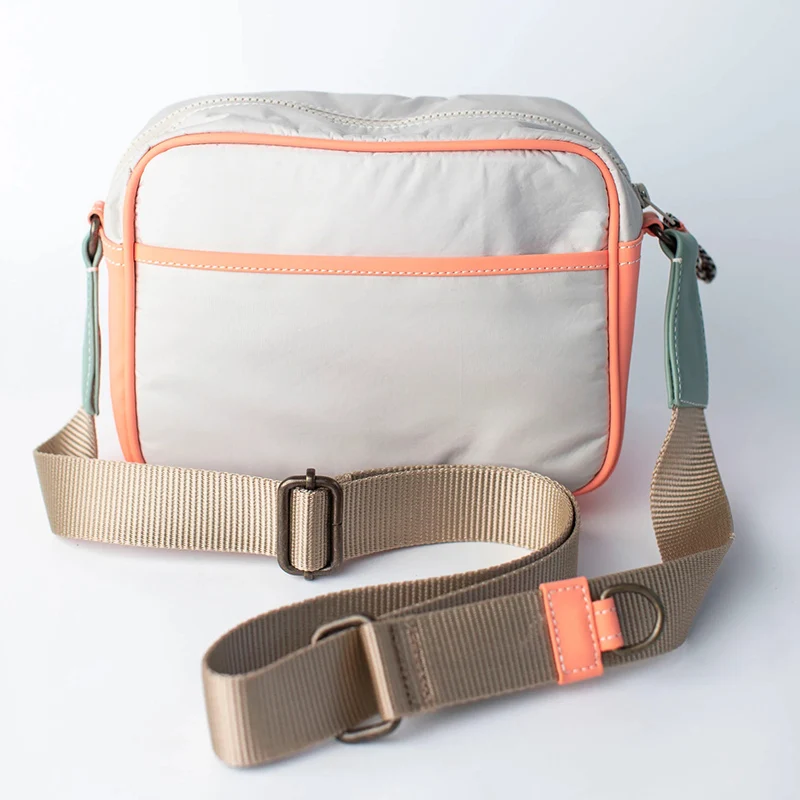 Fashion Women Custom Sport Outdoor Casual Nylon Shoulder Sling Bag Crossbody Pack With Logo