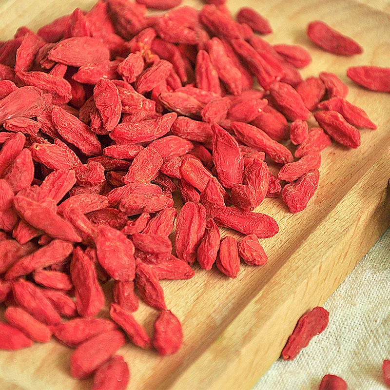 New Arrival  Ningxia Wolfberry First Stubble Disposable Red Wolfberry Bulk Wholesale Origin China Source