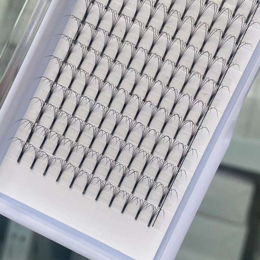 Good Quality Mink Private Label Volume Lashes Pre Made Fans With Rich Original Stock