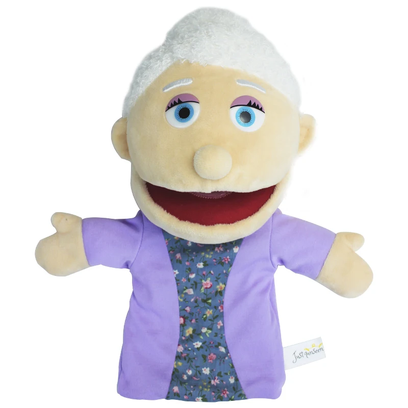 Factory Kids Soft Plush Animal Educational Human Puppet Hand Puppet for Kids Early Learning Children Plush