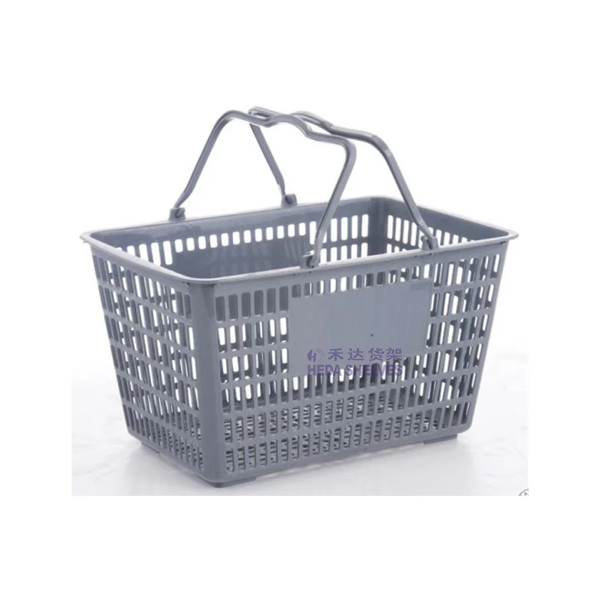 Supermarket Flexible Oem Hand Held Shopping Baskets