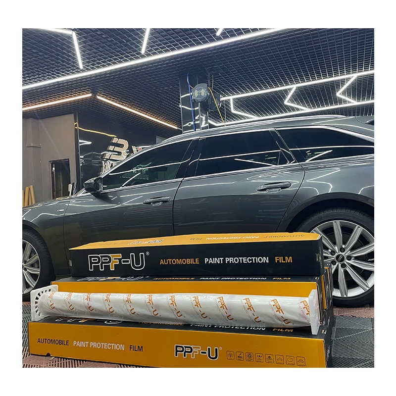 Автомобильная пленка UV 99% самовосстанавливающаяся прозрачная из ТПУ PPF 7 5 мил 3 м TPH Глянцевая Защитная для краски