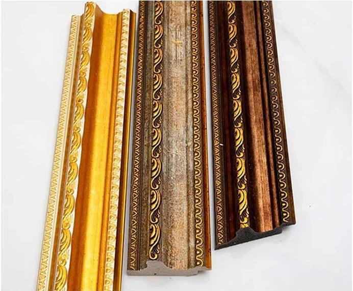 Frame Photo Frame Plastic Cover Wholesale Flat Surface Polystyrene Picture Frame Moulding Plastic Customized Color