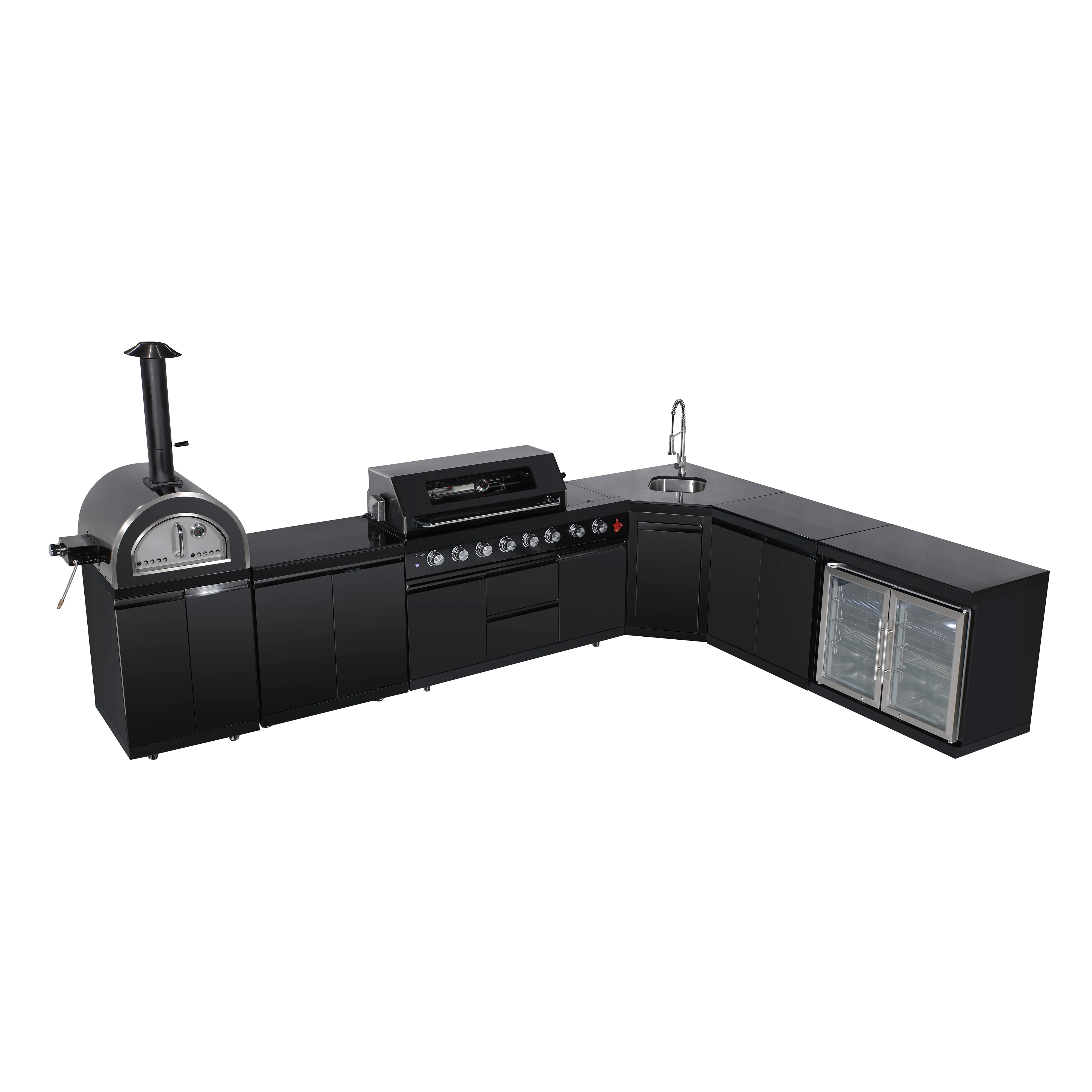 Уличные барбекю-грили для кухни улучшенные возможности приготовления пищи на открытом воздухе