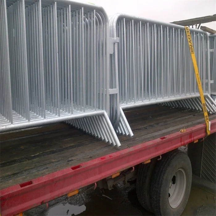 Wholesale Manufacturer French Style 2.0m 2.3m 2.5m Crowd Control Pedestrian Barrier For Sale