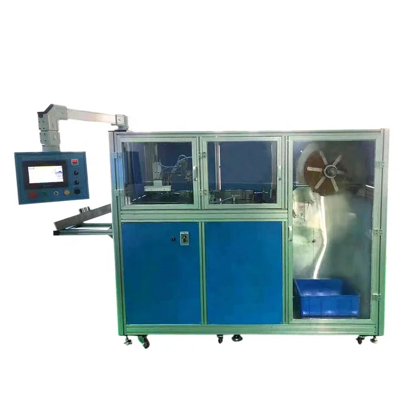 Amorphous nanocrystalline alloy ribbon magnetic big size range toroidal core welding winding machine